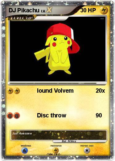 Pokemon DJ Pikachu