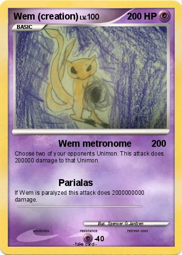 Pokemon Wem (creation)
