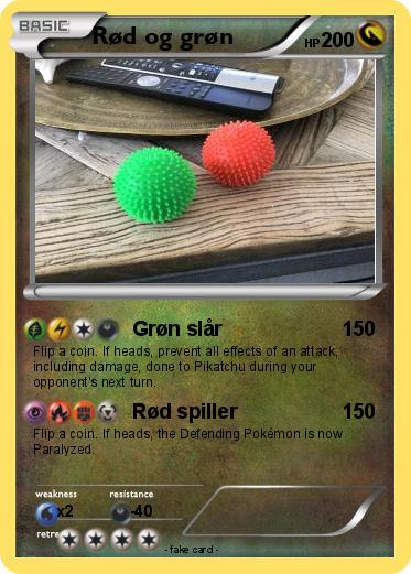 Pokemon Rød og grøn