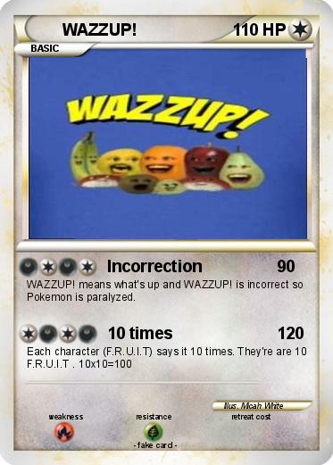 Pokemon WAZZUP!