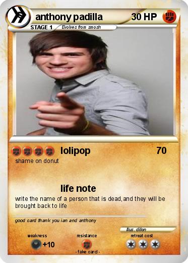 Pokemon anthony padilla