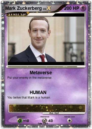 Pokemon Mark Zuckerberg