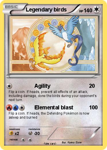 Pokemon Legendary birds