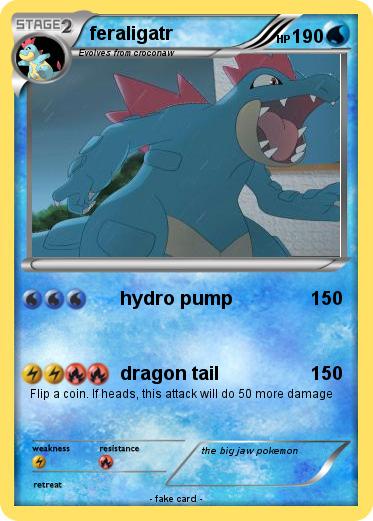 Pokemon feraligatr