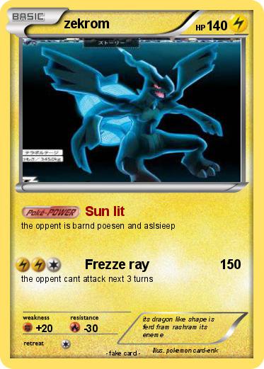 Pokemon zekrom