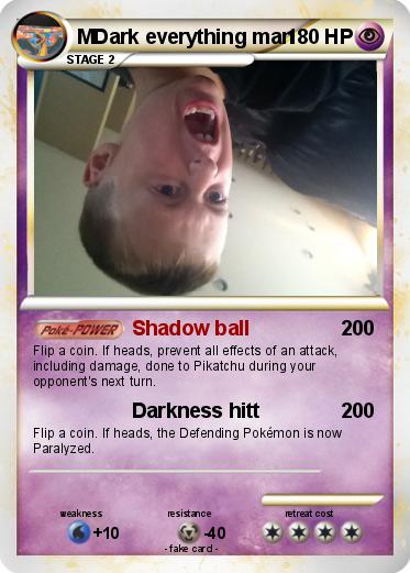 Pokemon MDark everything man