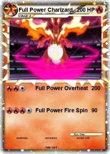 Pokemon Full Power Charizard