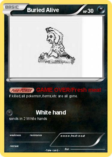 Pokemon Buried Alive