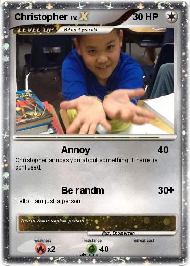 Pokemon Christopher