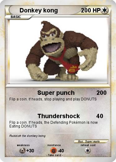 Pokemon Donkey kong