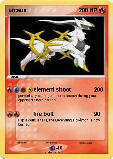 Pokemon arceus