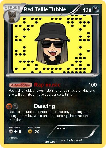 Pokemon Red Tellie Tubbie