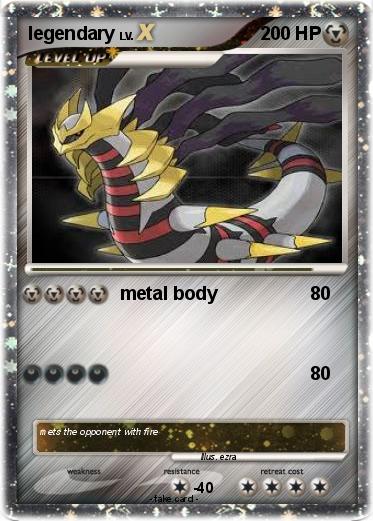 Pokemon legendary