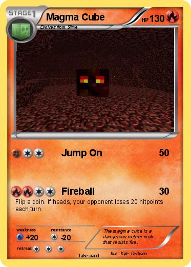 Pokemon Magma Cube