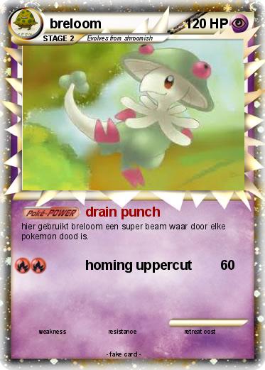 Pokemon breloom