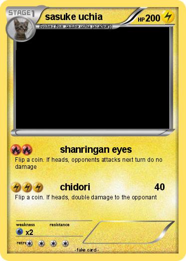 Pokemon sasuke uchia