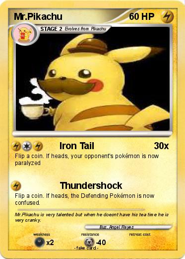 Pokemon Mr.Pikachu