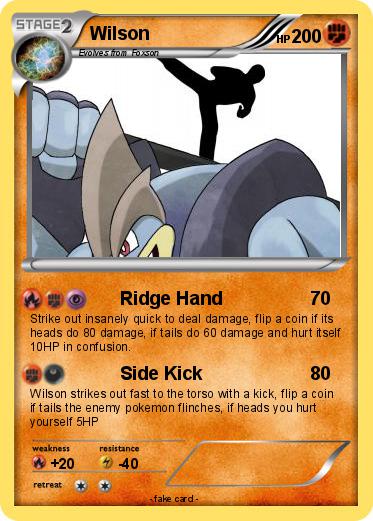Pokemon Wilson