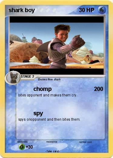 Pokemon shark boy