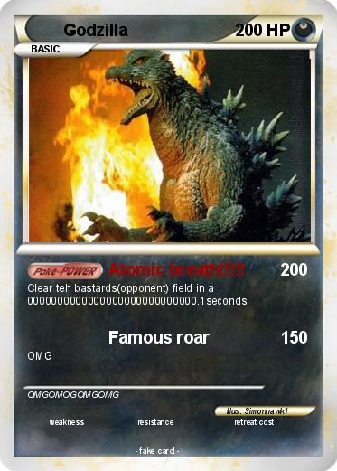 Pokemon Godzilla