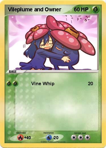 Pokemon Vileplume and Owner