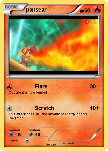 Pokemon pansear
