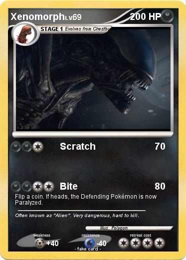 Pokemon Xenomorph
