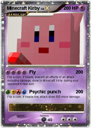 Pokemon Minecraft Kirby
