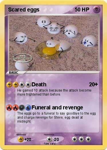 Pokemon Scared eggs