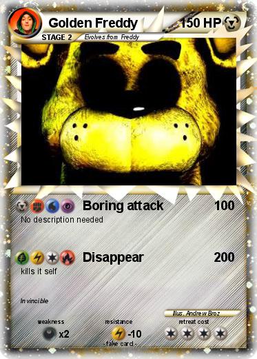 Pokemon Golden Freddy