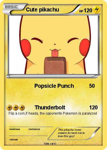 Pokemon Cute pikachu