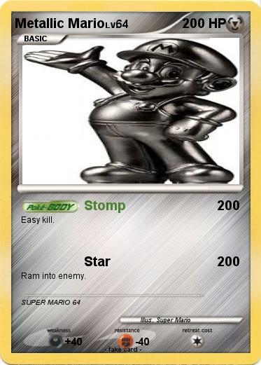 Pokemon Metallic Mario