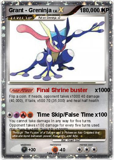 Pokemon Grant - Greninja