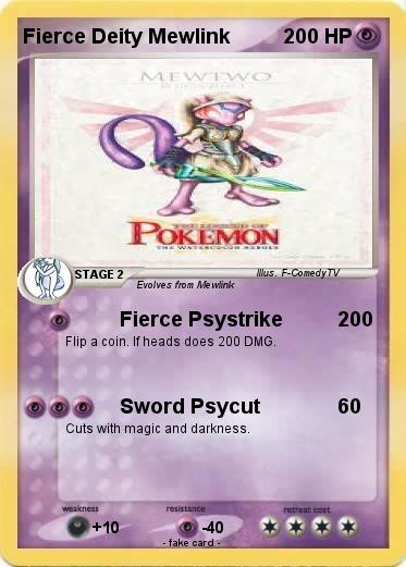 Pokemon Fierce Deity Mewlink