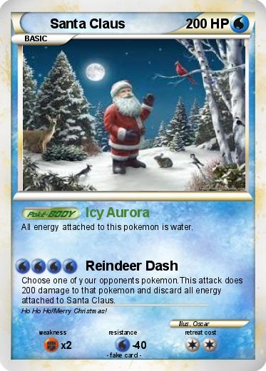 Pokemon Santa Claus