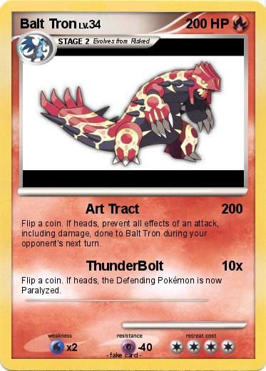 Pokemon Balt Tron