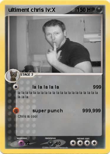 Pokemon ultiment chris lv:X             Pokemon ultiment chris lv:X