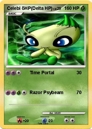 Pokemon Celebi δHP(Delta HP)