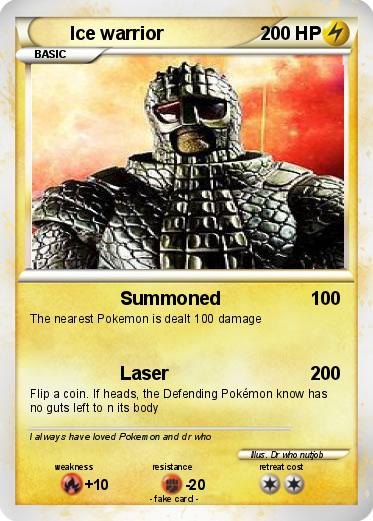 Pokemon Ice warrior