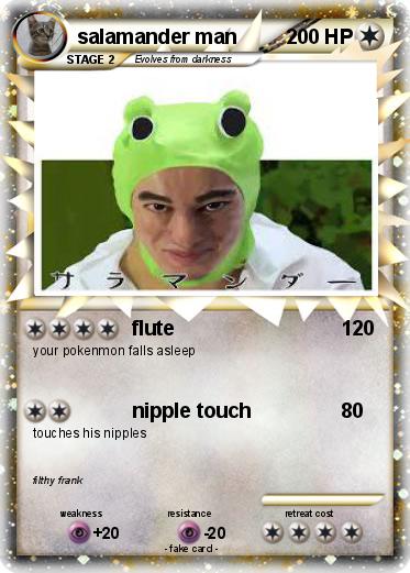 Pokemon salamander man