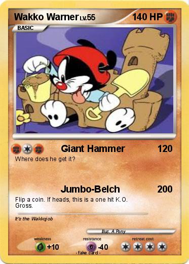Pokemon Wakko Warner