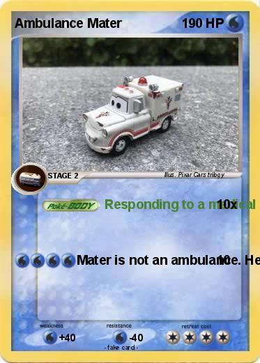 Pokemon Ambulance Mater