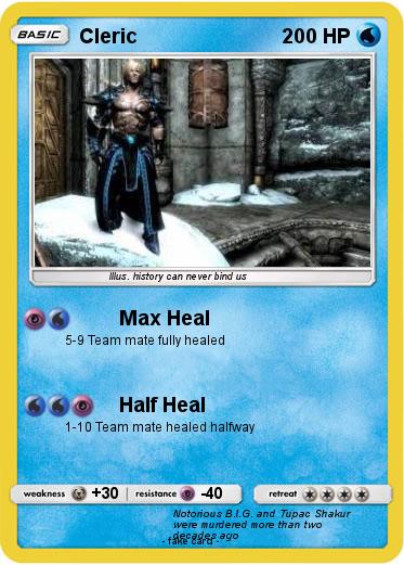 Pokemon Cleric
