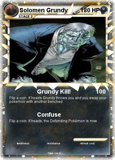 Pokemon Solomen Grundy