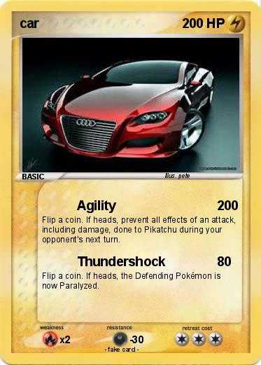 Pokemon car