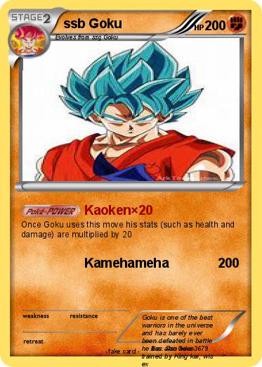Pokemon ssb Goku