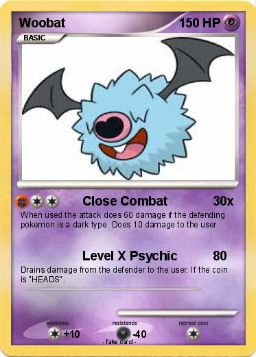Pokemon Woobat