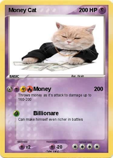 Pokemon Money Cat