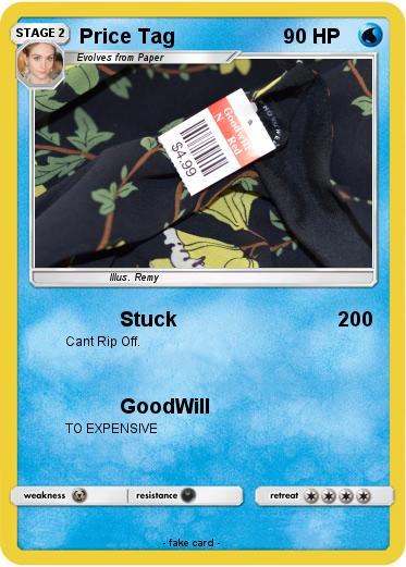 Pokemon Price Tag