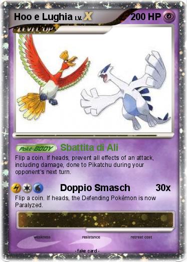 Pokemon Hoo e Lughia